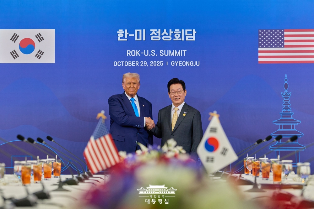 한미 오찬 정상회담 관련 김용범 정책실장 브리핑